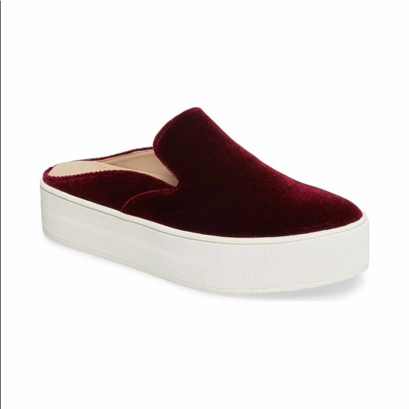 bp Shoes - BP Monika velvet mules size 8.5